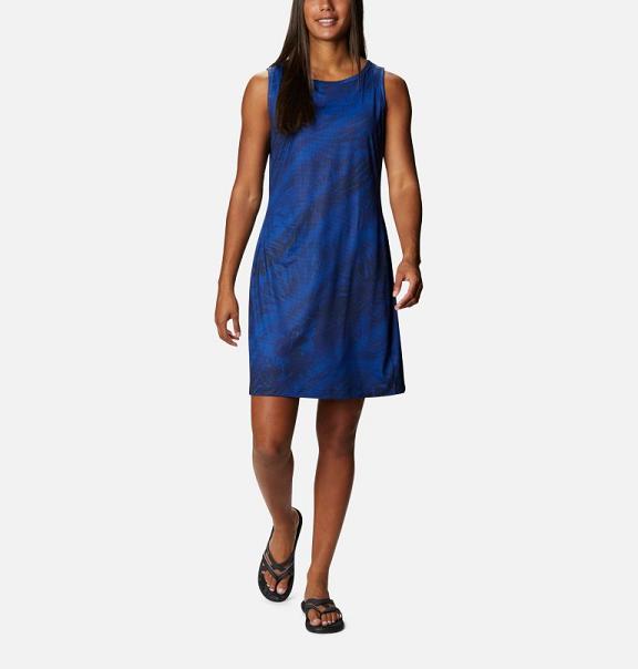 Columbia Chill River Dresses Blue For Women's NZ76508 New Zealand